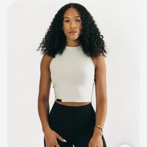 Alphalete Collective Thrive Tank Sz Small Brand New W/ Tags Color is Cloud Grey